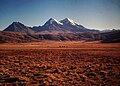 The trail to Manasarovar lake