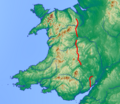 Image 22Offa's Dyke (Clawdd Offa) Map. (from History of Wales)