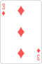 3 of diamonds