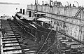 USS Chauncey (DD-3) in dry dock Dewey, c. 1910