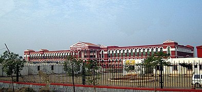 Le bâtiment de la Haute cour à Karnataka.