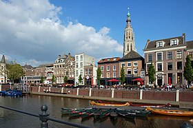 Docks in the city centre