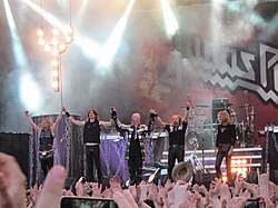 A Judas Priest a 2011-es Sauna Open Airen.