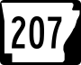 Highway 207 marker