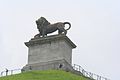 The Butte du Lion ("Lion's Mound") on the battlefield of Waterloo