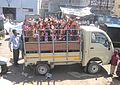 Skolebuss i Porbander i India