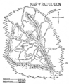 Mapa de Pal-ul-don, da primeira edição de Tarzan the Terrible (1921).