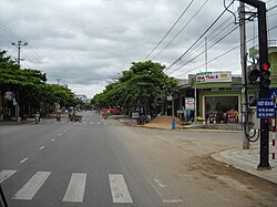 The center of An Khê town