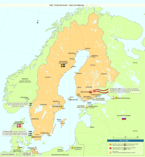 Situationen ved den finske krigs udbrud