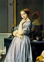 Ingres, Retrato de Louise de Broglie, condesa de Haussonville