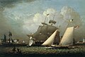 Picture of 'The Dream' Pleasure Yacht, 1839. Museo Thyssen-Bornemisza.