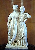 Las princesas Luisa y Federica de Prusia (1797)