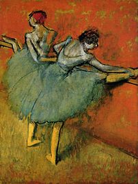 Edgar Degas, Ballerine alla sbarra, 1900, The Phillips Collection, Washington