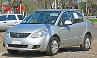 Pre-facelift Suzuki SX4 sedan (Chile)