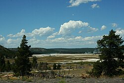 Le Black Sand Basin en 2011.