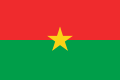 Burkina Fasos flagg