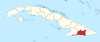 Lage der Provinz Santiago de Cuba