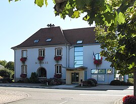 The town hall in Vogelgrun