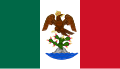 1821–1823 Flag of the first Mexican Empire