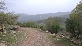 Gravel road in Iran