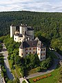 Lockenhaus madártávlatból (Léka)