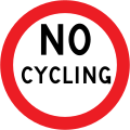 No Cycling