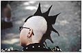 Punker mit Iro-Spikes