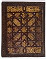 The oldest known gold-tooled binding in the world[3] from the Qur'an copied by Abu Hafs Umar al-Murtada in Marakesh, 1256