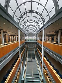 Stairwell of DCU library