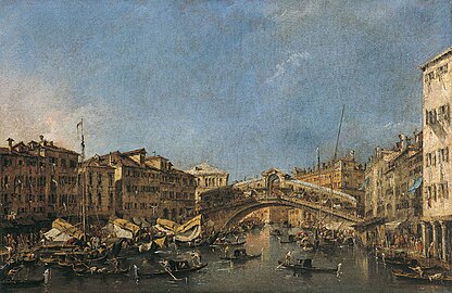 Le Pont du Rialto, après 1760 Musée des Augustins de Toulouse