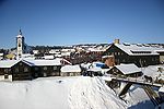 Toàn cảnh thị trấn Røros vào mùa đông.