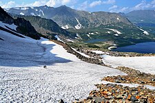 Lacs de montagne dans l'Alataou de Kouznetsk.