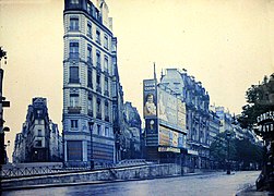 Immobile haussmanniano di boulevard de Bonne-Nouvelle (all'angolo di rue de Cléry), nel II arrondissement di Parigi (1914)