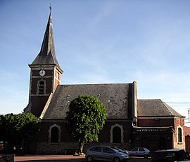 The church of Palluel