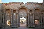 North gate of the city of Resafa, site of Hisham's palace and court