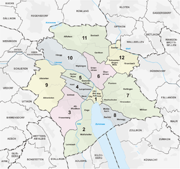 Zurigo – Mappa