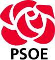 Logotipo del PSOE desde 1998 hasta 2001