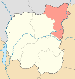 Raion location in Chernihiv Oblast