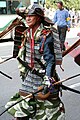 京都市时代祭一身着胴丸的男性