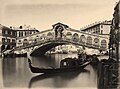 Le pont du Rialto en 1875.