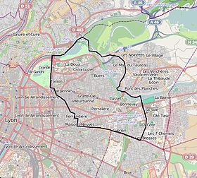 (Voir situation sur carte : Villeurbanne)