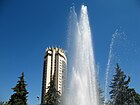 Fountain in Abai Square