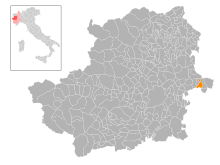Localisation de Cavagnolo