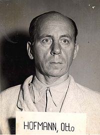 Otto Hofmann i amerikansk fångenskap.