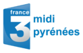 Ancien logo de France 3 Midi-Pyrénées du 4 janvier 2010 au 3 janvier 2016.