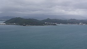 Vue sur la presqu'île de Ducos