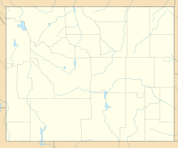 Bucknum is located in Wyoming