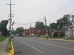 Central Avenue in Avis