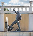 Poseidon fountains in the garden