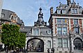 Le beffroi vu de la Place d'Armes.